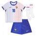 Maillot de foot France Kylian Mbappe #10 Extérieur vêtements enfant Europe 2024 Manches Courtes (+ pantalon court)